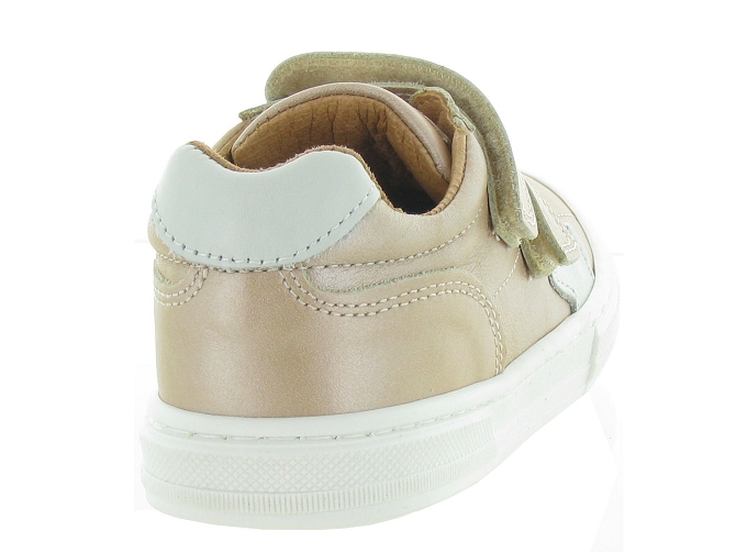 chaussures a scratch -  - junior fille - Cuir - Rose - Bisgaard5471801_5