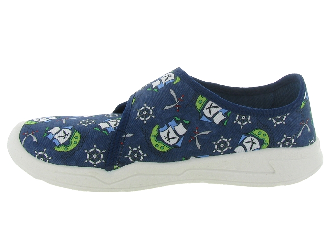 chaussons et pantoufles -  - junior garcon - Toile  - Bleu - Superfit5472901_4