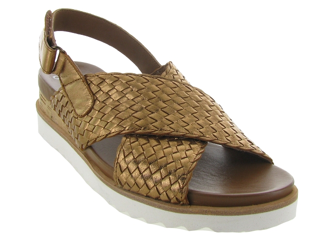 sandales et nu pieds - Confort - femme - Cuir - Bronze - Ara5474401_3