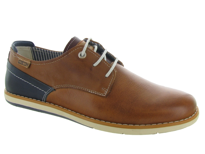 Pikolinos chaussures a lacets 4104 jucar marron