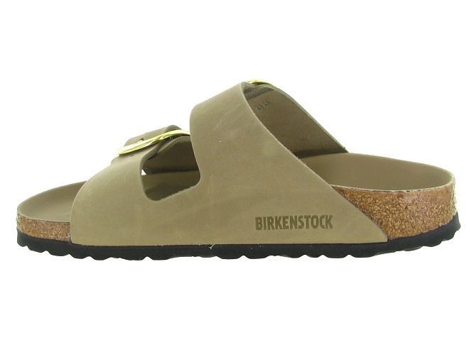sandales et nu pieds - Confort - femme - Cuir Vernis - Beige - Birkenstock5483307_4
