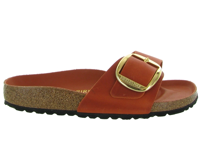 sandales et nu pieds - Mule Sabot - femme - Cuir - Orange - Birkenstock5483409_2