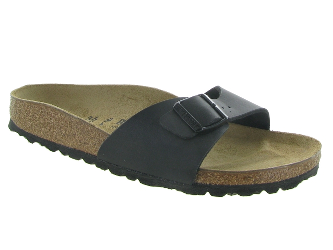 nu pieds - Mule Sabot - femme - Synthétique - Noir - Birkenstock