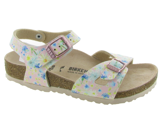 Birkenstock sandales et nu pieds rio summer floral rose