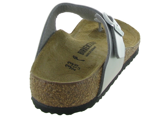 Birkenstock sandales et nu pieds gizeh argent5484702_5