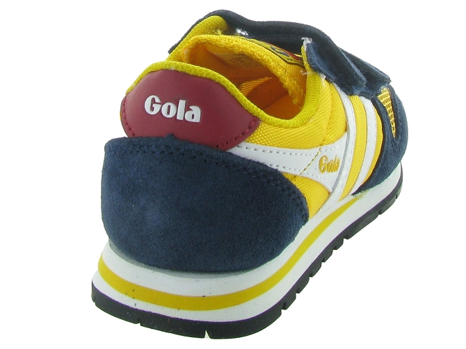 Gola baskets et sneakers daytona strap jaune5485101_5