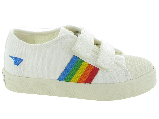 chaussures a scratch -  - junior fille - Toile  - Beige - Gola5485201_2