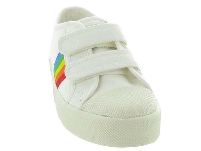 chaussures a scratch -  - junior fille - Toile  - Beige - Gola5485201_3