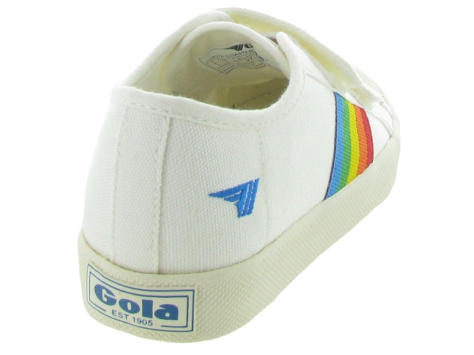 chaussures a scratch -  - junior fille - Toile  - Beige - Gola5485201_5