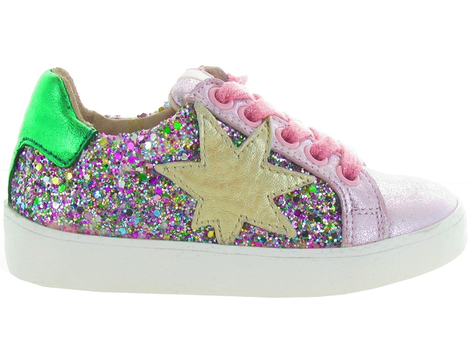 Acebos chaussures a lacets 5461 rose5486201_2