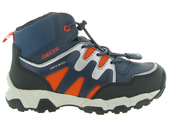 apres ski bottes fourrees -  - junior garcon - Nylon - Bleu Marine - Geox5494701_2
