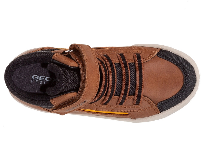 Geox baskets et sneakers j265ca gisli boy marron5494902_3