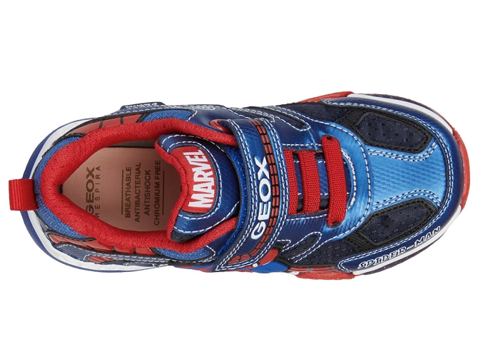 Geox baskets et sneakers j26feb grayjay spiderman bleu royal5495401_4