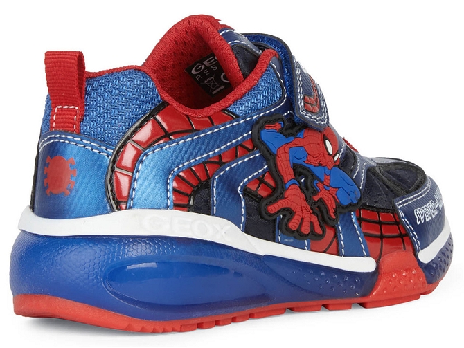 Geox baskets et sneakers j26feb grayjay spiderman bleu royal5495401_6