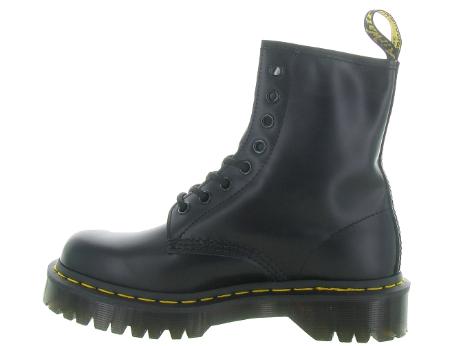 bottines et boots - Motardes - femme - Cuir - Noir - Doc martens5496501_4