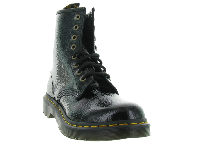 bottines et boots - Motardes - femme - Cuir - Noir - Doc martens5496601_3