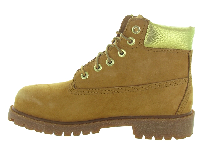 bottines et boots -  - junior fille - Nubuck - Jaune - Timberland5505101_4