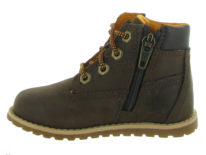 bottines et boots -  - bebe garcon - Cuir - Marron - Timberland5505801_4