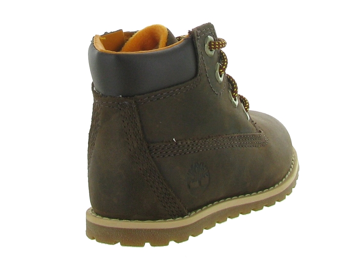 bottines et boots -  - bebe garcon - Cuir - Marron - Timberland5505801_5