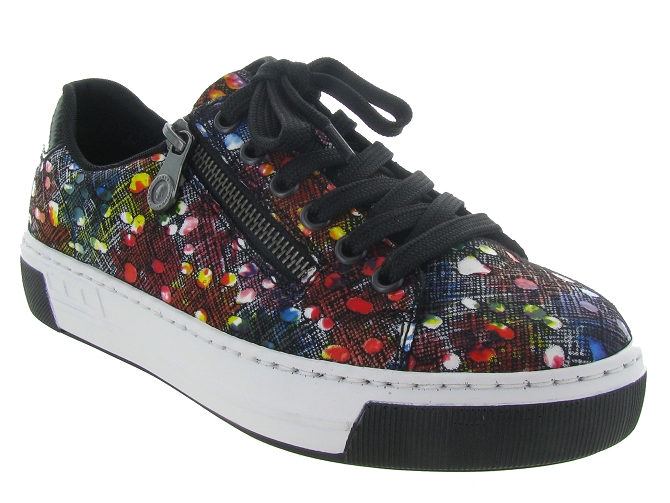 Rieker chaussures a lacets l88l1 multicolor