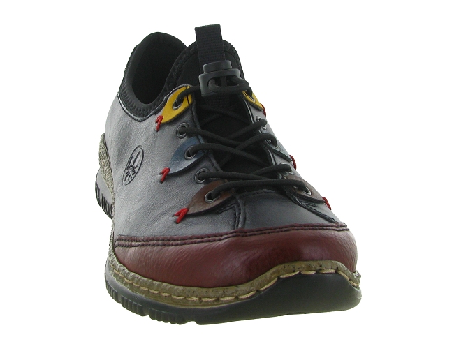 chaussures a lacets - Lacets détente - femme - Synthétique - Bleu - Rieker5516301_3