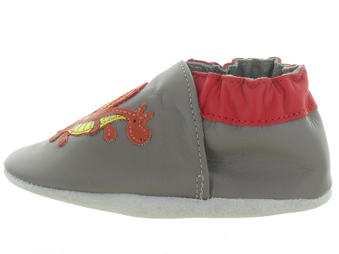 Robeez chaussons et pantoufles firetale gris5522201_4