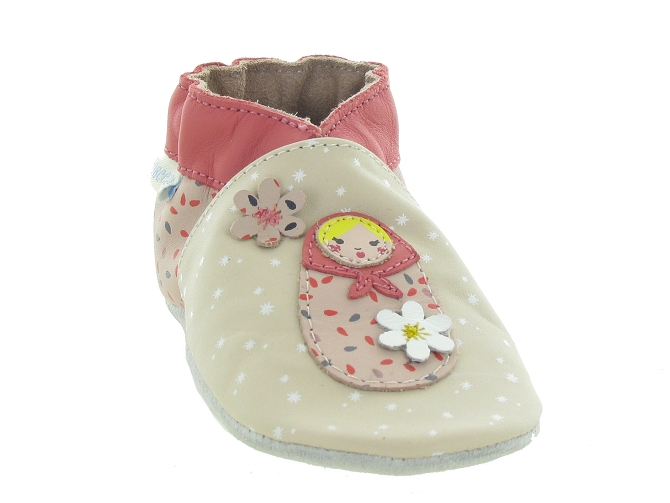 Robeez chaussons et pantoufles flower dolls beige5522901_3