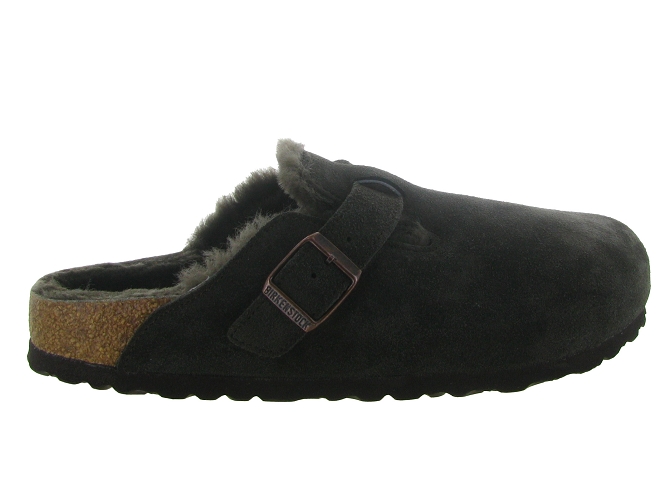 chaussons et pantoufles - Mules Sabots - femme - Nubuck - Marron - Birkenstock5523804_2