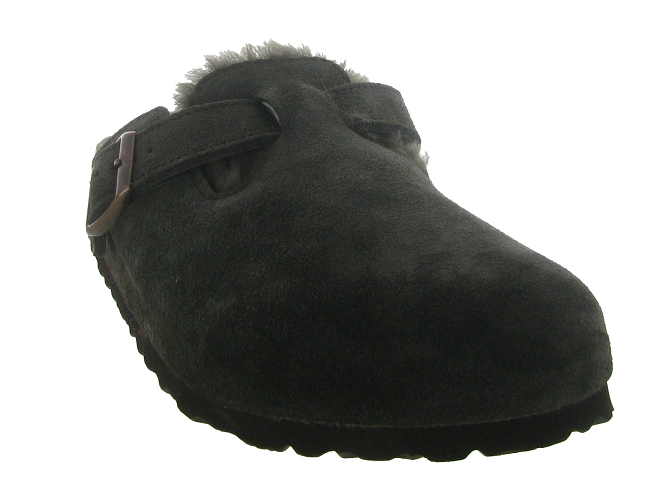 chaussons et pantoufles - Mules Sabots - femme - Nubuck - Marron - Birkenstock5523804_3