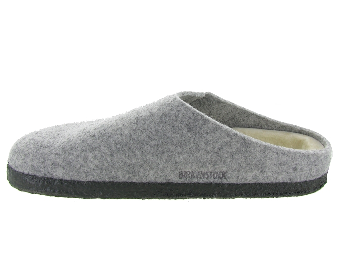 Birkenstock chaussons et pantoufles zermatt shearling gris5524302_4