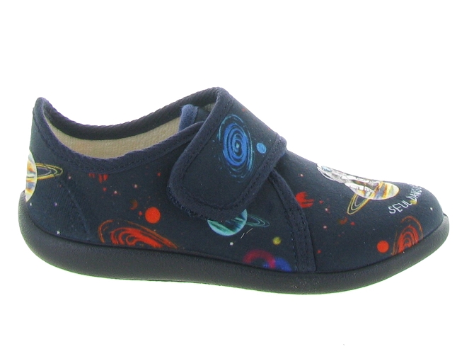 Bellamy chaussons et pantoufles terrien marine5532801_2