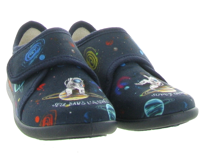 Bellamy chaussons et pantoufles terrien marine5532801_3
