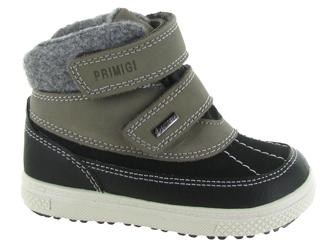 apres ski bottes fourrees -  - bebe garcon - Nubuck - Gris - Primigi