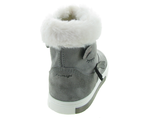 bottines et boots -  - bebe fille - Nubuck - Gris - Primigi5533902_5