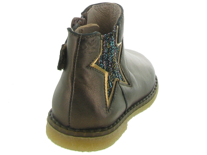 bottines et boots -  - bebe fille - Cuir - Bronze - Acebos5536901_5