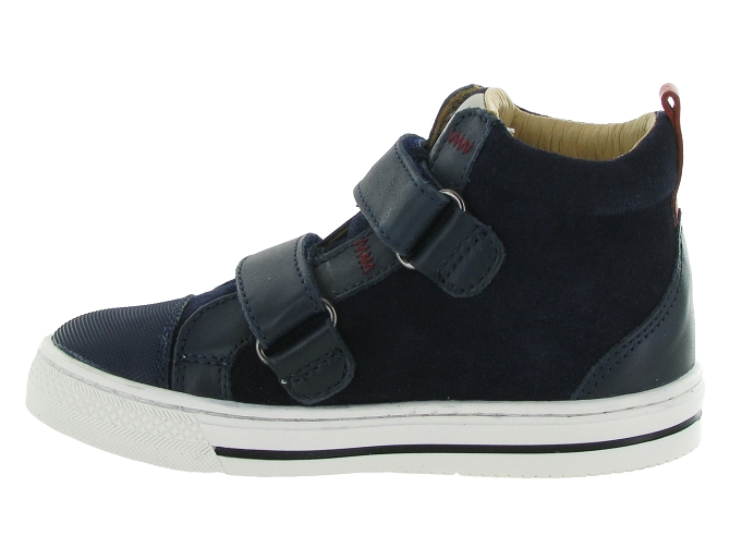 chaussures a scratch -  - junior garcon - Nubuck - Orange - Acebos5538002_4