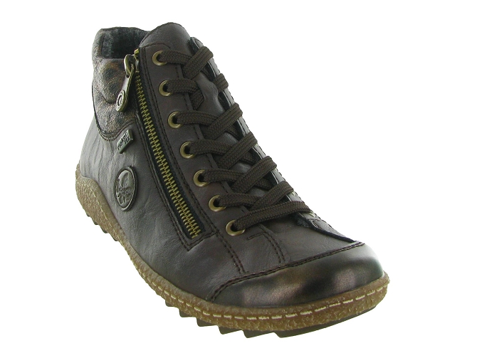 chaussures a lacets - Détente - femme - Synthétique - Marron - Rieker5540802_3
