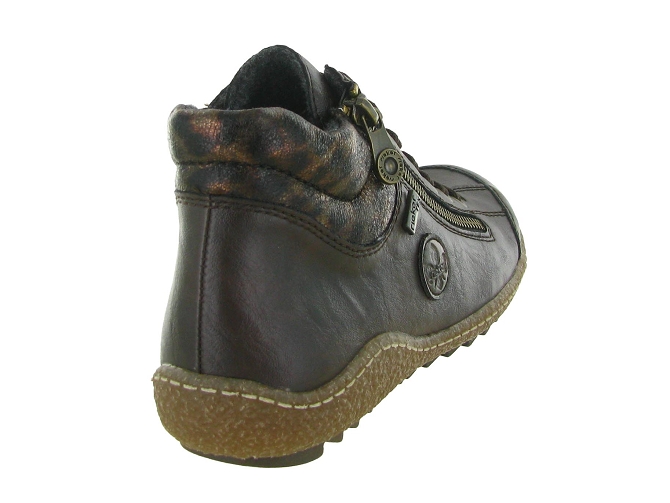 chaussures a lacets - Détente - femme - Synthétique - Marron - Rieker5540802_5