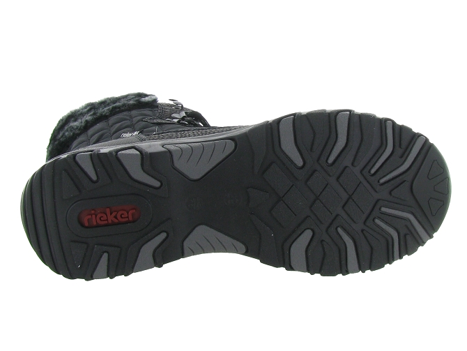 Rieker apres ski bottes fourrees m9644 noir5541201_6