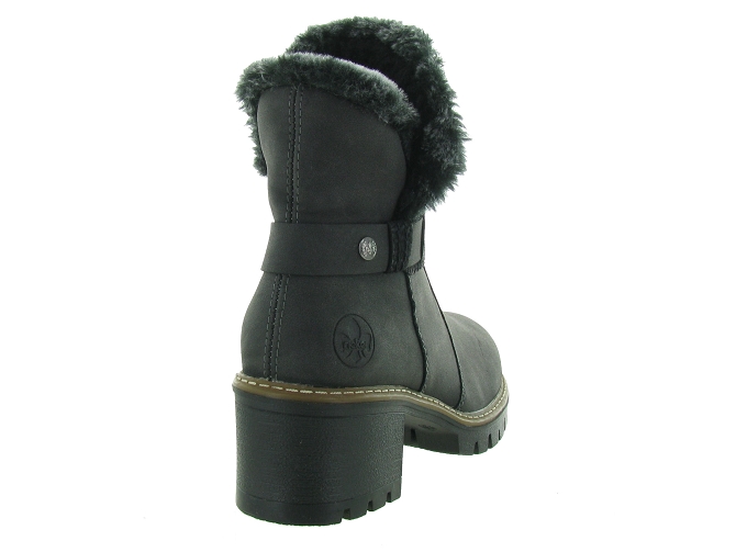 Rieker apres ski bottes fourrees y8674 gris5542101_5