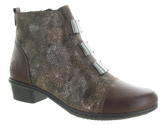 Rieker bottines et boots y07c9 marron