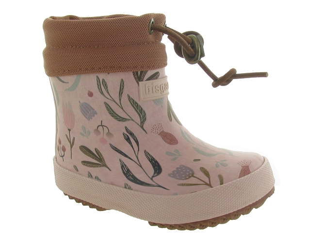 bottes de pluie -  - bebe fille - Caoutchouc - Rose - Bisgaard