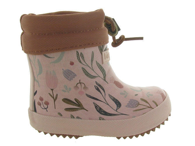 bottes de pluie -  - bebe fille - Caoutchouc - Rose - Bisgaard5545101_2