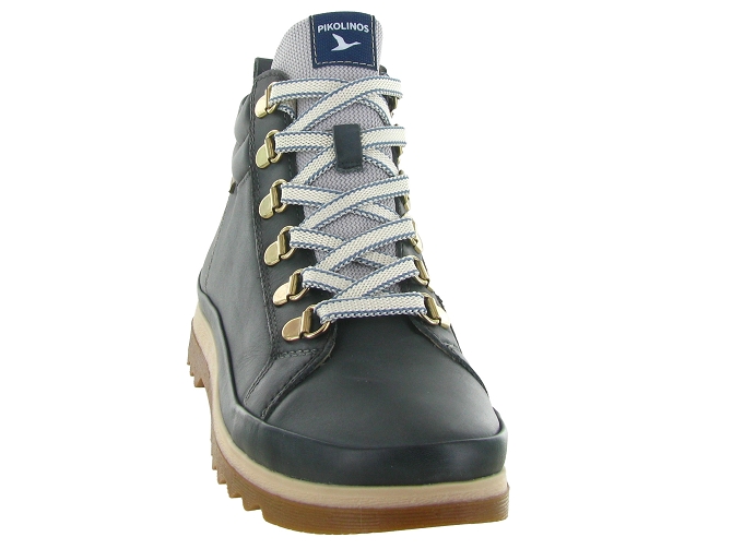 chaussures a lacets - Lacets détente - femme - Cuir - Bleu - Pikolinos5546104_3