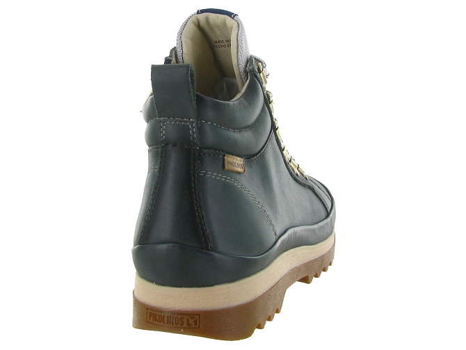 chaussures a lacets - Lacets détente - femme - Cuir - Bleu - Pikolinos5546104_5