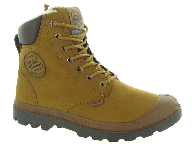 Palladium bottines et boots pampa sport cuff wps marron