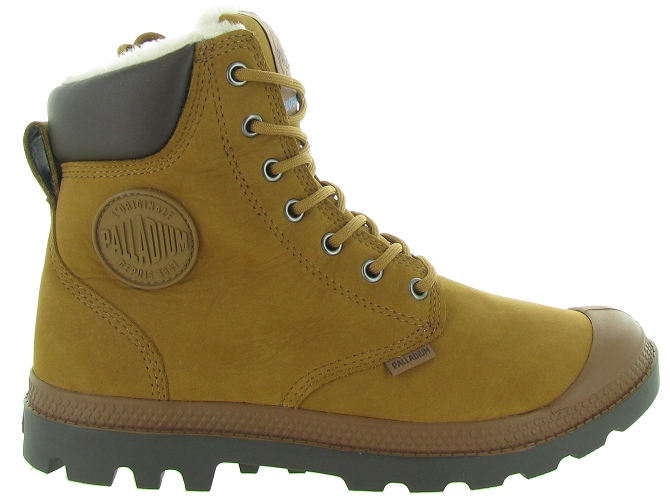 Palladium bottines et boots pampa sport cuff wps marron5547301_2