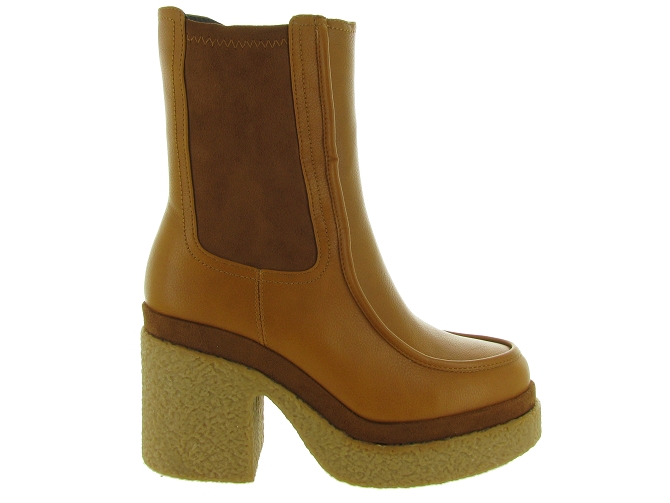 bottines et boots - Casual - femme - Synthétique - Marron - Noa harmon5548801_2
