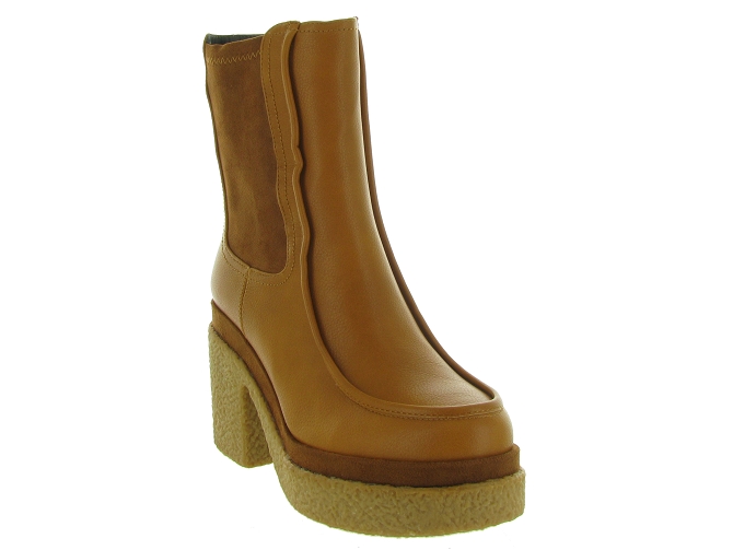 bottines et boots - Casual - femme - Synthétique - Marron - Noa harmon5548801_3