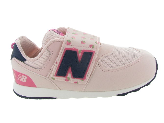 baskets et sneakers -  - bebe fille - Toile  - Rose - New balance5558601_2
